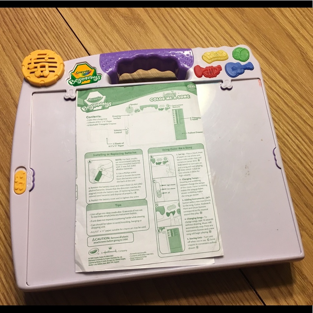 Crayola New Beginnings Color Me a Song